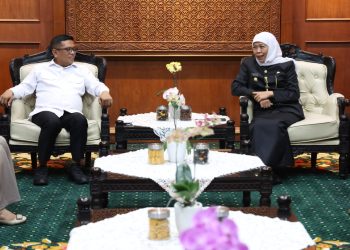 Gubernur Andra Soni Temui Khofifah Indar Parawansa, Ada Apa?
