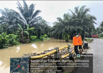 Banjir Pandeglang Meluas, Akses Jalan Terputus dan Jembatan Terendam di Cikeusik