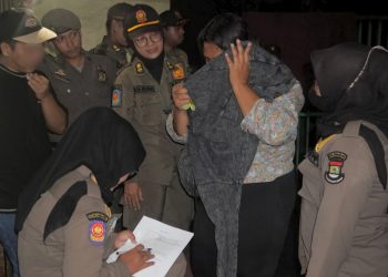 Razia Prostitusi Online di Panongan, Enam PSK dan Tiga Pasangan Mesum Diamankan