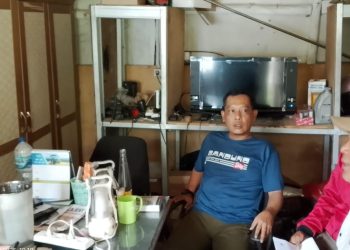 Satpol PP Lebak Tegur Pengusaha Tambang Pasir di Cimarga