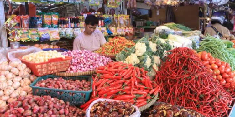 Hari Ini, Harga Sembako di Pasar Tradisional di Kota Tangerang Relatif Stabil