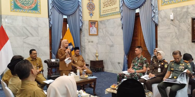 Bupati Serang Ratu Rachmatuzakiyah Rapat Perdana dengan Forkopimda, Bahas Visi Serang Bahagia