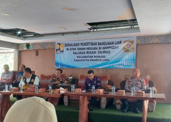 Gunakan Sempadan Irigasi, Puluhan Bangli di Pandeglang Akan Ditertibkan