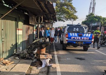 Senggolan dengan Truk, Pengendara Motor Tewas Kecelakaan di Kibin