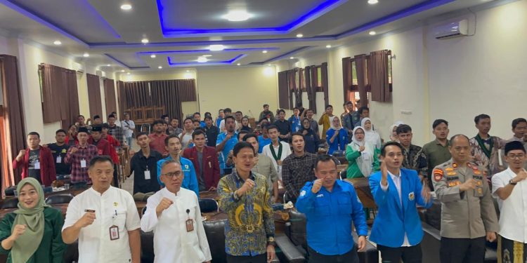 Buka Musda XII KNPI Pandeglang, Wabup Iing: Tak Boleh Ada Gontok-Gontokan