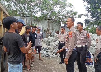 Sasar Pangkalan Truk, Satlantas Polresta Tangerang Gelar Sosialisasi Bahaya ODOL