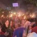 Bukit Sinyonya Bersinar pada Malam Tahun Baru Islam di Banjar Pandeglang