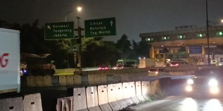 Kemacetan Di Ruas Tol Sudah Berangsur Lancar