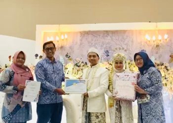 Pengantin dan Bayi di Banten Dapat Tanda Kasih dari BKKBN Provinsi Banten