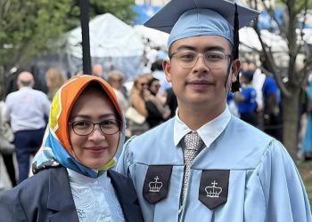 Mengenal Tubagus Ghifari, Putra Sulung Airin Rachmi Diany yang Lulus dari Columbia Business School Amerika Serikat