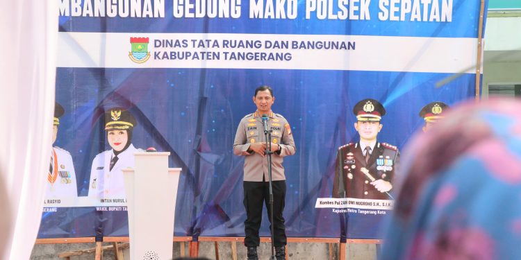 Polsek Sepatan Dibangun Baru