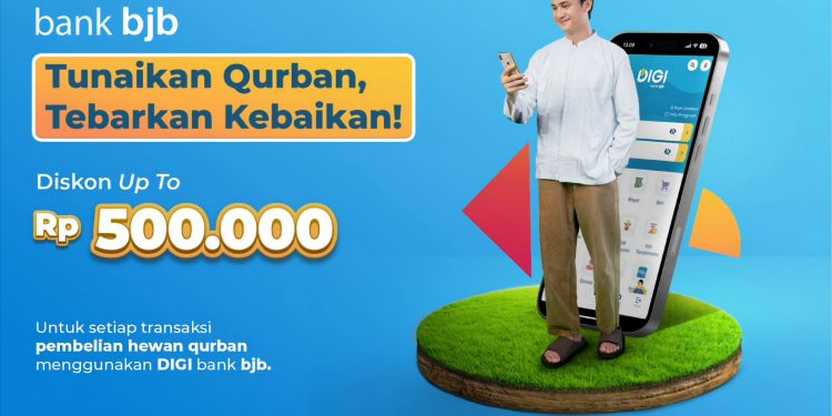 bank bjb Hadirkan Promo Tunaikan Qurban, Tebarkan Kebaikan