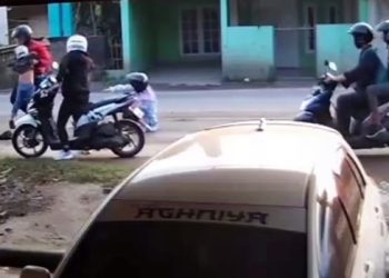 Kecelakaan Beruntun di Citeras Lebak, Ceceran Tanah dan Pasir dari Truk Jadi Penyebabnya