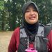 Senang Wisata Lokal, Annisa Mahesa Kunjungi Taman Hutan Raya di Carita