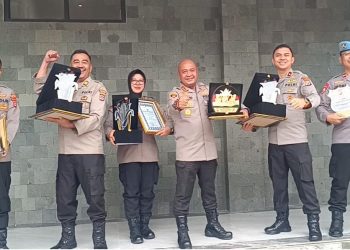 Nyaris Sapu Bersih 8 Kategori Lomba Polda Banten, Polres Serang Raih Juara Umum