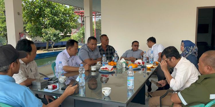 Sidak IPAL CV GSMP, Anggota Komisi III DPRD Pandeglang Sudah Tidak Mencium Bau