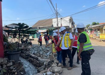 DBMSDA Kabupaten Tangerang Bangun Puluhan Drainase
