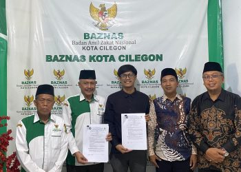 Baznas Cilegon dan STIT Al Khairiyah Teken MoU Penyaluran Beasiswa Mahasiswa Kurang Mampu
