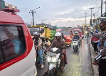 Lalu Lintas Pagi Ini di Serang Raya: Padat di Sejumlah Lokasi