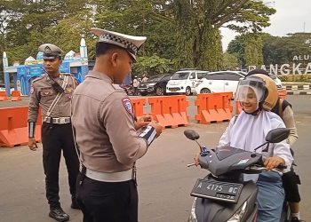 Hari Kedua Operasi Patuh Maung di Lebak, Mayoritas Pelanggar Didominasi Pengendara Motor