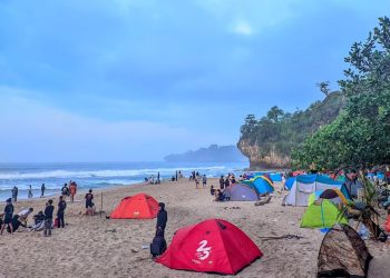 Disbudpar Lebak Catat Empat Destinasi dengan Kunjungan Terbanyak, Pantai Paling Favorit