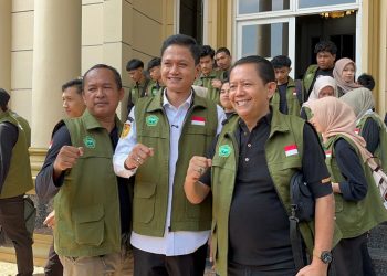 Hadiri Pelepasan Peserta KKN, Wabup Iing Minta Mahasiswa UNMA Gali Potensi Desa
