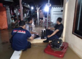 Banjir Landa 14 Titik di Kota Tangerang