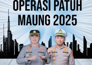 Operasi Patuh Maung 2025, Puluhan Pelanggar Lalu Lintas di Pandeglang Disanksi Tilang