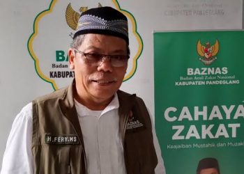Baznas Salurkan Bantuan untuk Pelaku UMKM di Pandeglang