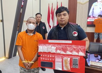 Sergap Kurir Narkoba, Polresta Serang Kota Amankan Sabu Senilai Rp 500 Juta