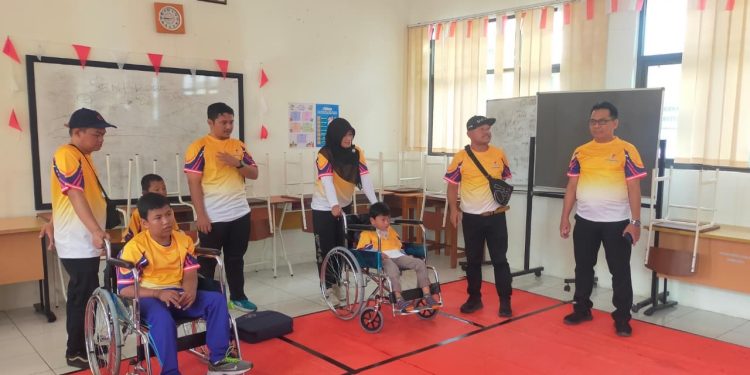 Semangat Siswa Berkebutuhan Khusus di Lebak, Ikuti Festival Olahraga Disabilitas