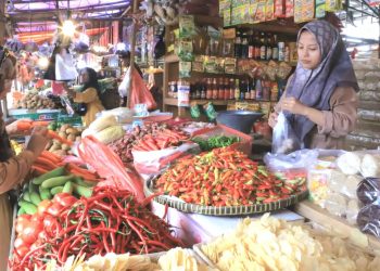 Harga Sembako di Pasar Tradisional Kota Tangerang, Cabai dan Bawang Masih Tinggi