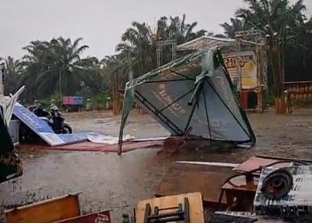 Banyak Stand UMKM di Festival Karian Lebak, Porak Poranda Diterjang Puting Beliung