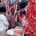 Pedagang Pernak-pernik HUT Kemerdekaan RI di Pandeglang Raup Cuan Jutaan Rupiah