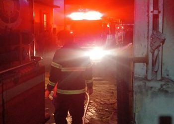 Kamar Tidur Terbakar di Perumahan Pondok Kuring Cilegon, Diduga Korsleting Listrik