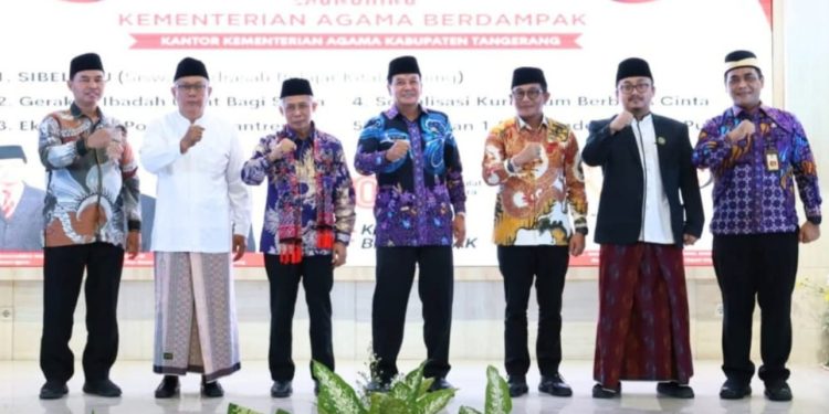 Kemenag Luncurkan Kemenag Berdampak di Kabupaten Tangerang, Perkuat Kerukunan hingga Pendidikan