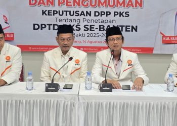 Dirombak Total, Ini Daftar Ketua DPTD PKS Periode 2025-2030 se-Banten