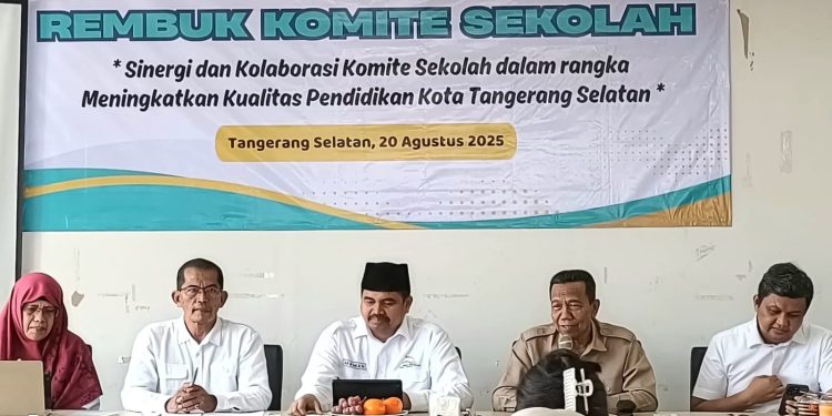 Dewan Pendidikan Tangsel Bentuk Forum Komite Sekolah, Priyo Budi Wahyono Terpilih Jadi Ketua