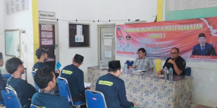 Kesbangpol Gelar Pembinaan Ormas Dukung Program Pandeglang Maju