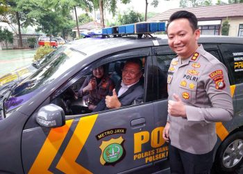 Pemkot Tangsel Serahkan 9 Kendaraan Operasional untuk Polres dan Polsek Jajaran