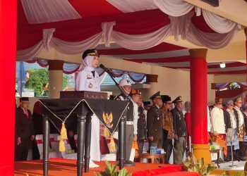 Upacara HUT ke-80 RI, Bupati Serang Ajak Seluruh ASN Perangi Korupsi dan Penyalahgunaan Wewenang