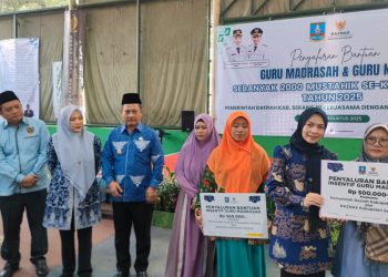 2.000 Guru Madrasah dan Guru Ngaji di Kabupaten Serang Dapat Insentif Rp500 Ribu