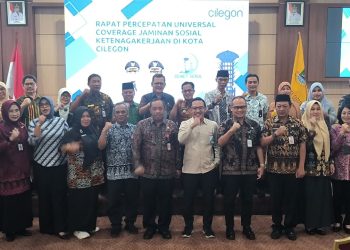 Pemkot Cilegon Dorong Percepatan UCJ Jaminan Sosial Ketenagakerjaan Melalui Program Gemet Sekul