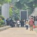 Tak Hanya Aparat Gabungan, Ormas Ikut Amankan Gedung DPRD Tangsel Jelang Aksi Demonstrasi