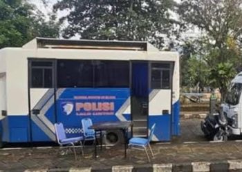 Satlantas Buka Layanan SIM Keliling Akhir Pekan di Alun-alun Pandeglang 