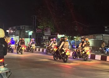 Polda Banten Kembali Gelar Patroli Skala Besar di Titik Rawan Kejahatan