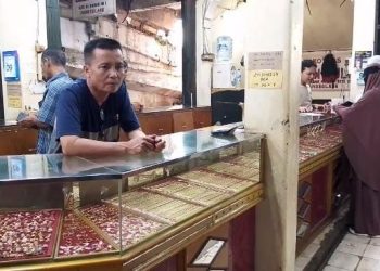 Harga Emas Perhiasan di Pasar Pandeglang Kini Naik Rp100 Ribu