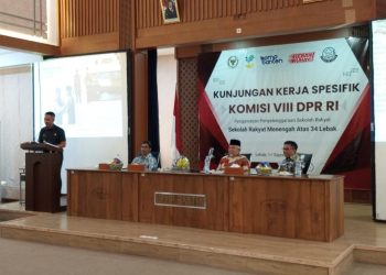 Bupati Lebak dan Komisi VIII DPR RI Tinjau Pelaksanaan Sekolah Rakyat
