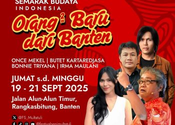 Festival Seni Multatuli 2025 di Rangkasbitung Dihadiri Butet Kartaredjasa dan Once Mekel, Catat Tanggalnya 