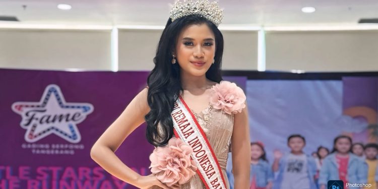 Deeandra, Puteri Remaja Indonesia Banten 2025 Siap Harumkan Nama Banten di Tingkat Nasional